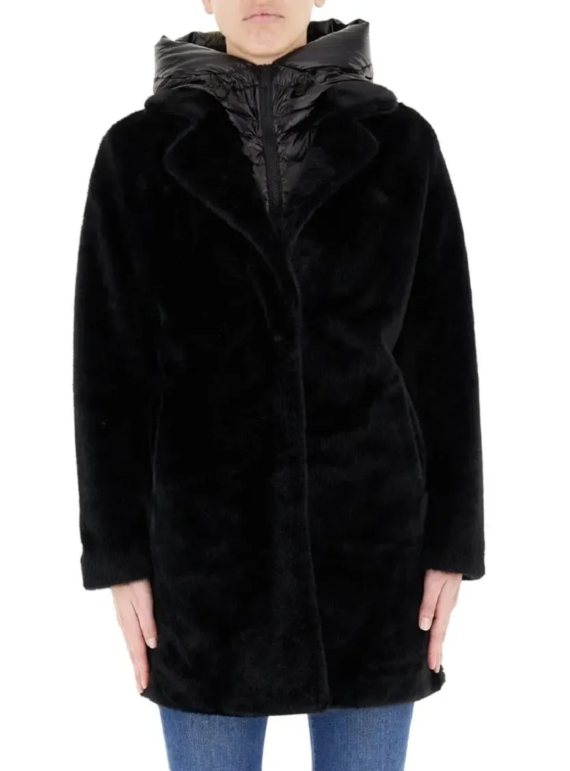 Bomboogie - Black Jacket With Detachable Hood - Größe 3 - schwarz Bomboogie - Black Jacket With Detachable Hood - Größe 3 - schwarz