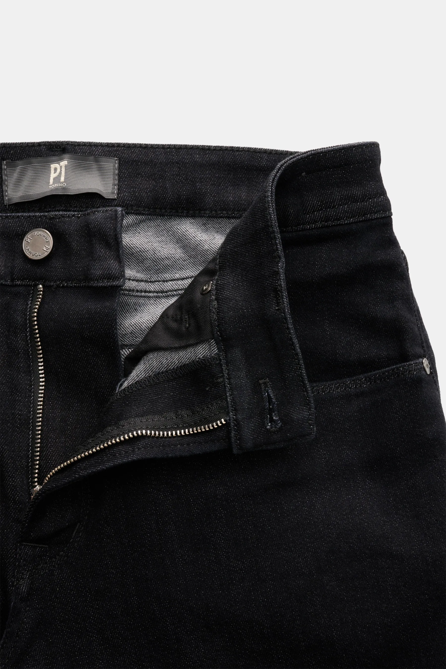 PT Torino Denim - Herren - Jeans 'Jazz' schwarz meliert – Bild 4