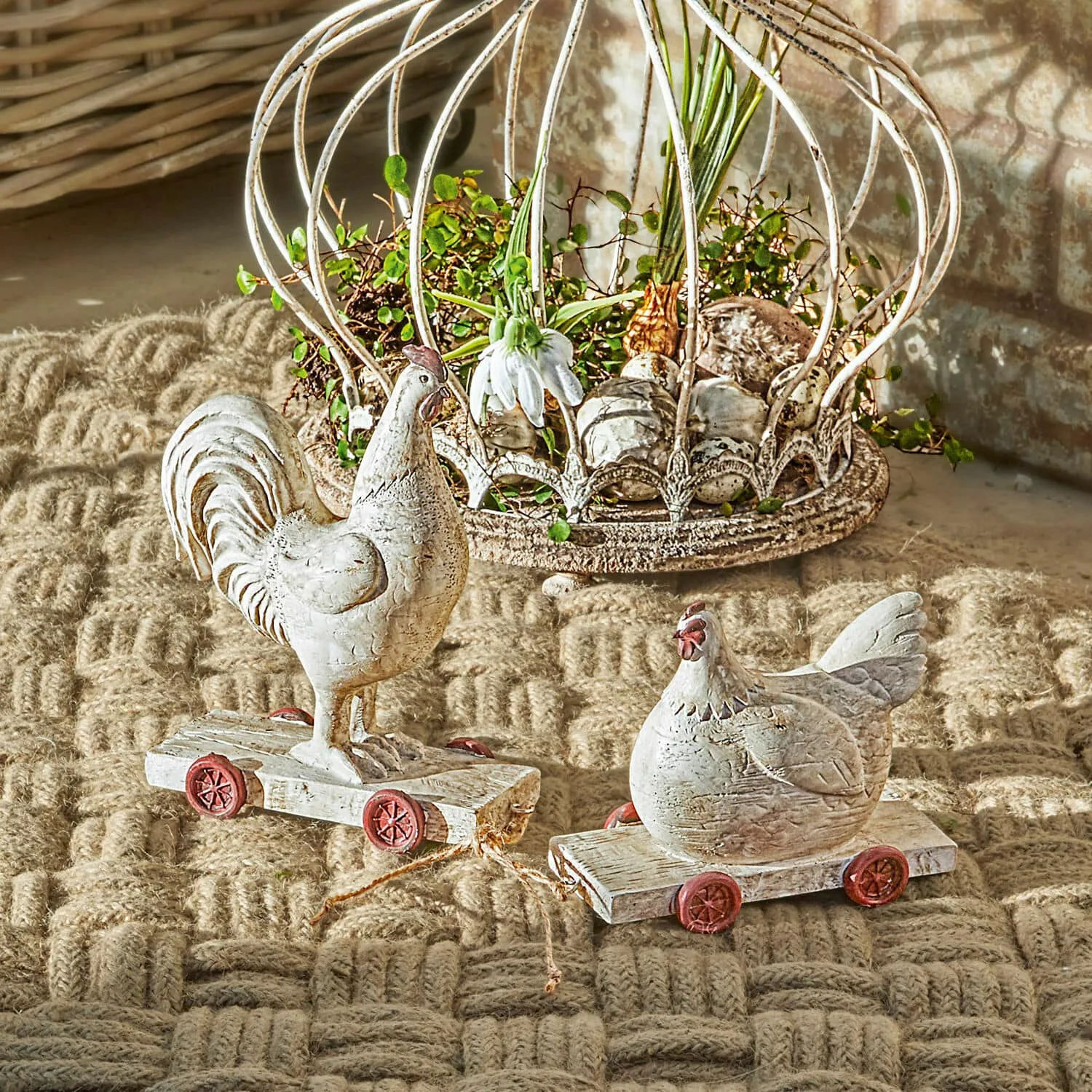 Huhn 2er Set Mesnil – Bild 2