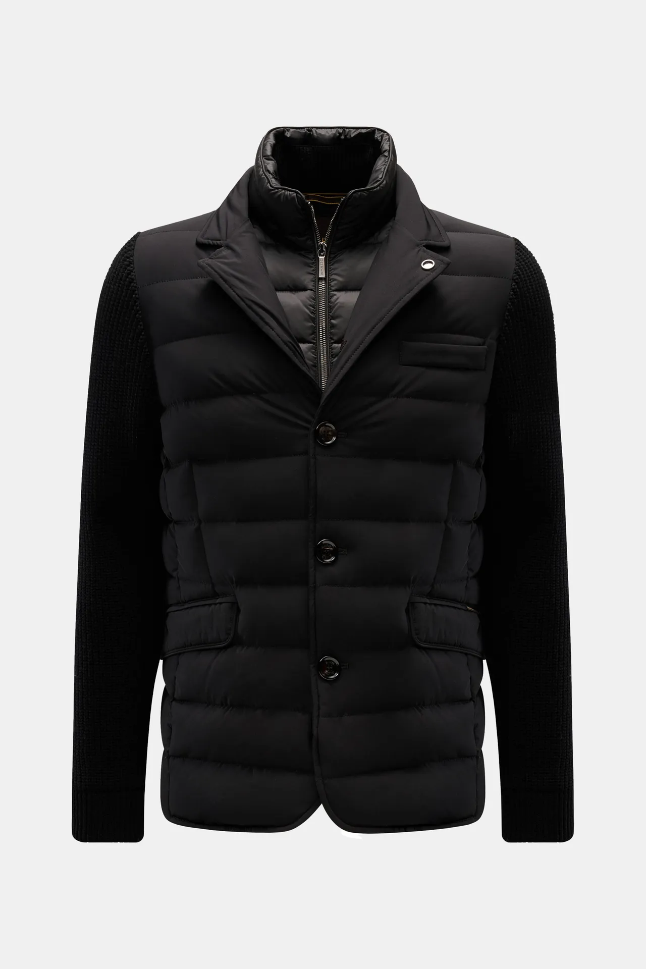 Moorer - Herren - Daunenjacke %27Rogers%27 schwarz Moorer - Herren - Daunenjacke %27Rogers%27 schwarz