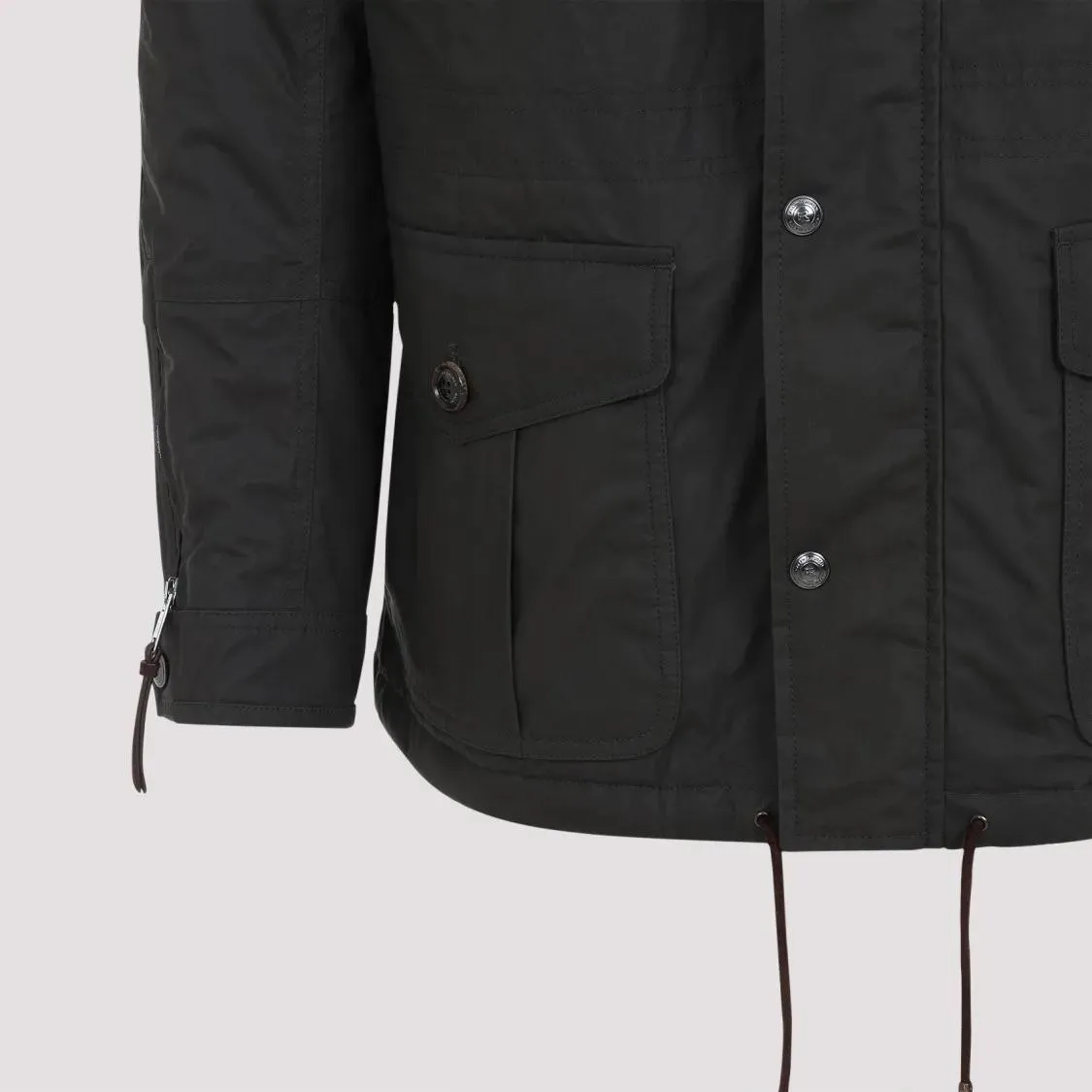 Ralph Lauren X Purple Label - Military-Inspired Coat With Adjustable Drawstrings - Größe M - grün – Bild 2