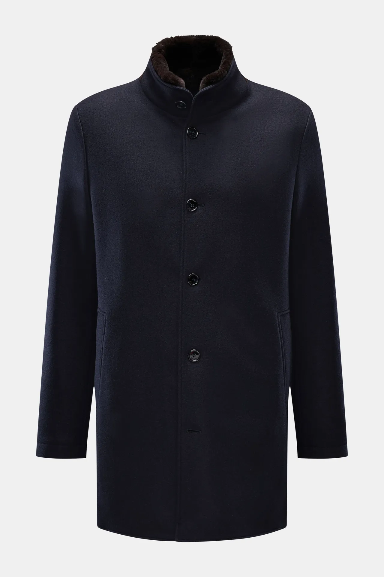 Mandelli - Herren - Jersey-Mantel navy Mandelli - Herren - Jersey-Mantel navy