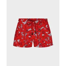 Vilebrequin - Whales Love Badeshorts Für Damen - Shorty - Fabya - Rot - Größe XS Vilebrequin - Whales Love Badeshorts Für Damen - Shorty - Fabya - Rot - Größe XS