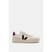 Veja - Herren - Sneaker %27V-90 O.T. Leather%27 offwhite/schwarz Veja - Herren - Sneaker %27V-90 O.T. Leather%27 offwhite/schwarz