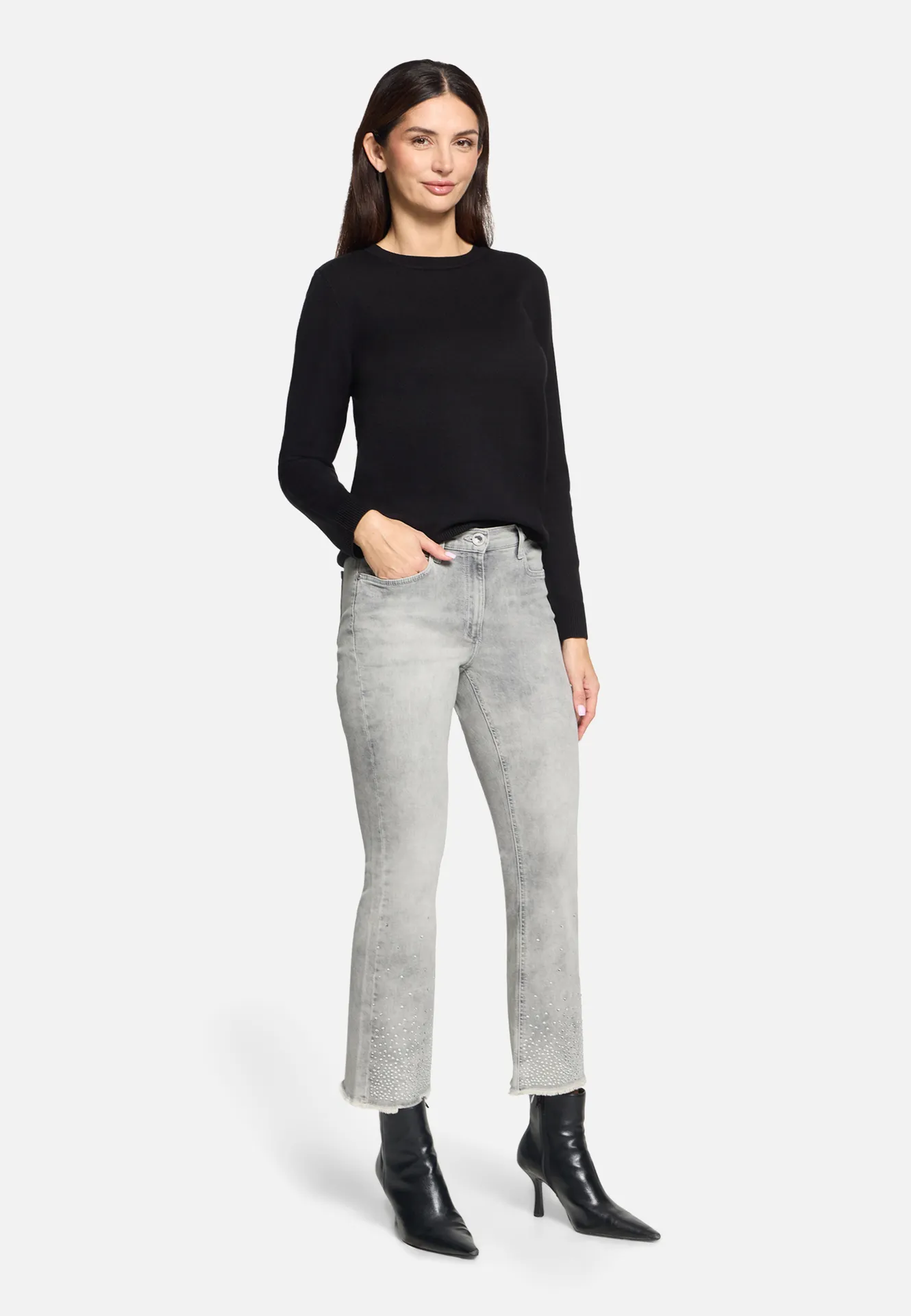 Slim Fit-Hose mit Waschung – Bild 2