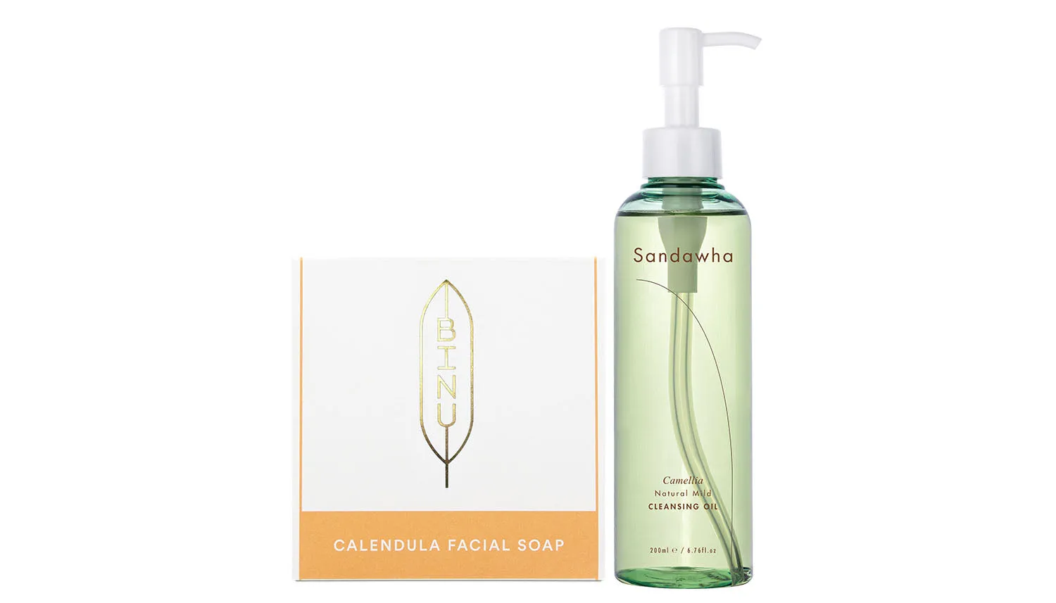 Double Cleansing Set – Mit Calendula Facial Soap Double Cleansing Set – Mit Calendula Facial Soap