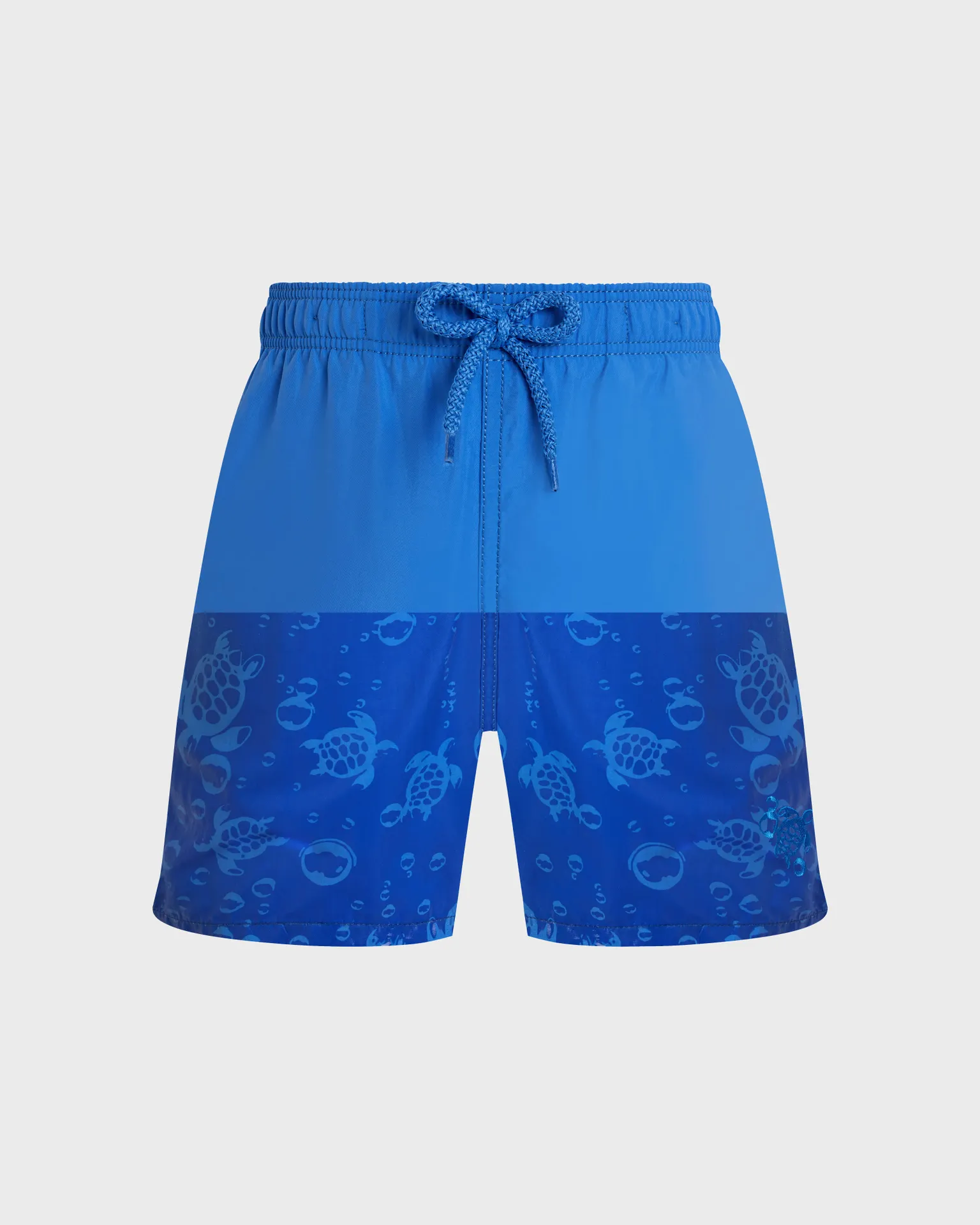 Vilebrequin - Mit Wasser Reagierende Bubble Turtles 3d Badeshorts Für Jungen - Bademode - Jim - Blau - Größe 10 – Bild 3