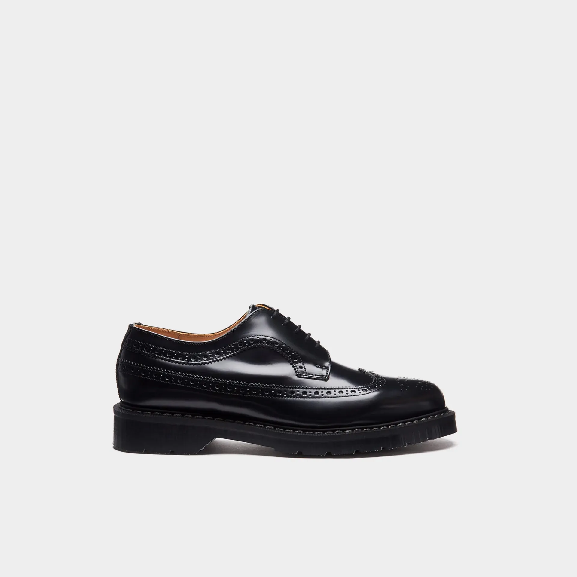 Hi-Shine 4 Eye American Derby Brogue Shoe Hi-Shine 4 Eye American Derby Brogue Shoe