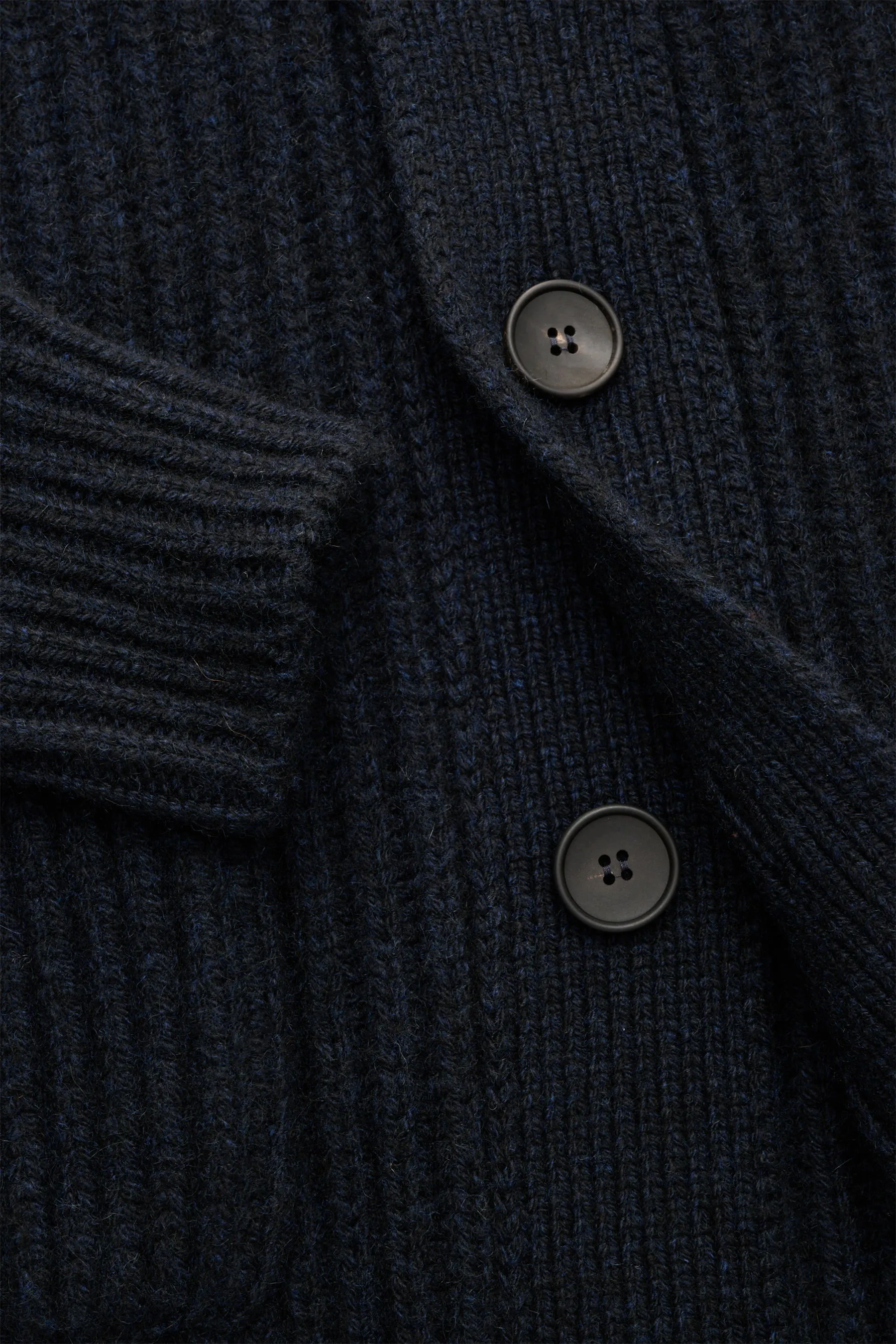 Filippo de Laurentiis - Herren - Cashmere Cardigan navy – Bild 3