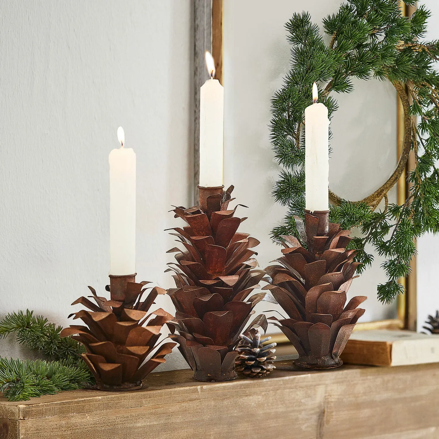 Kerzenhalter 3er Set Deerfield – Bild 2
