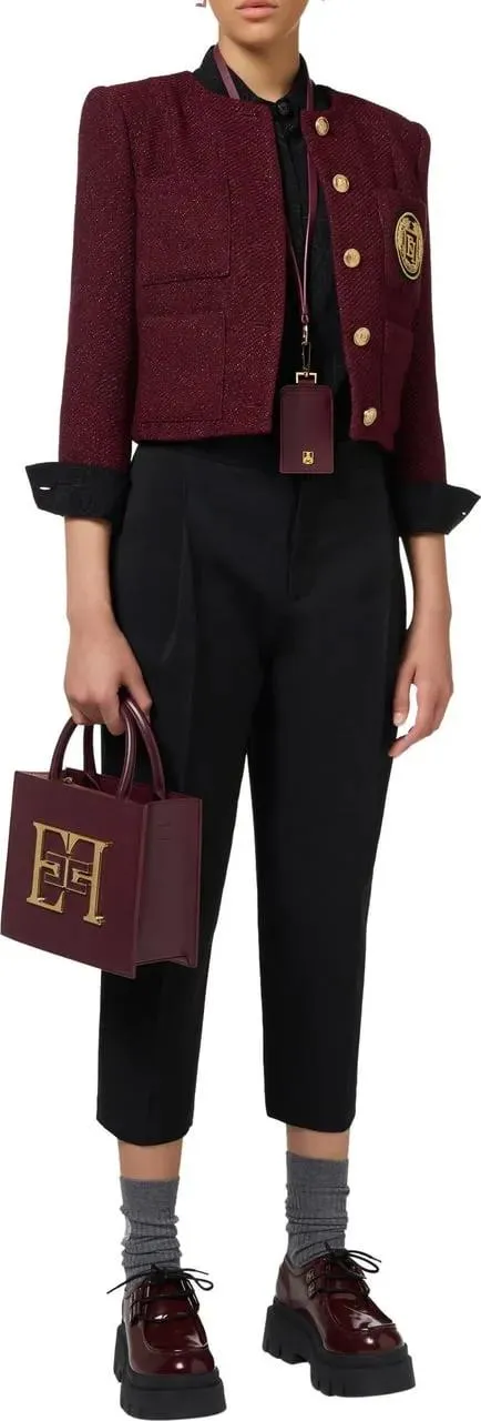 Elisabetta Franchi - Shirts Black - Größe 40 - schwarz – Bild 3