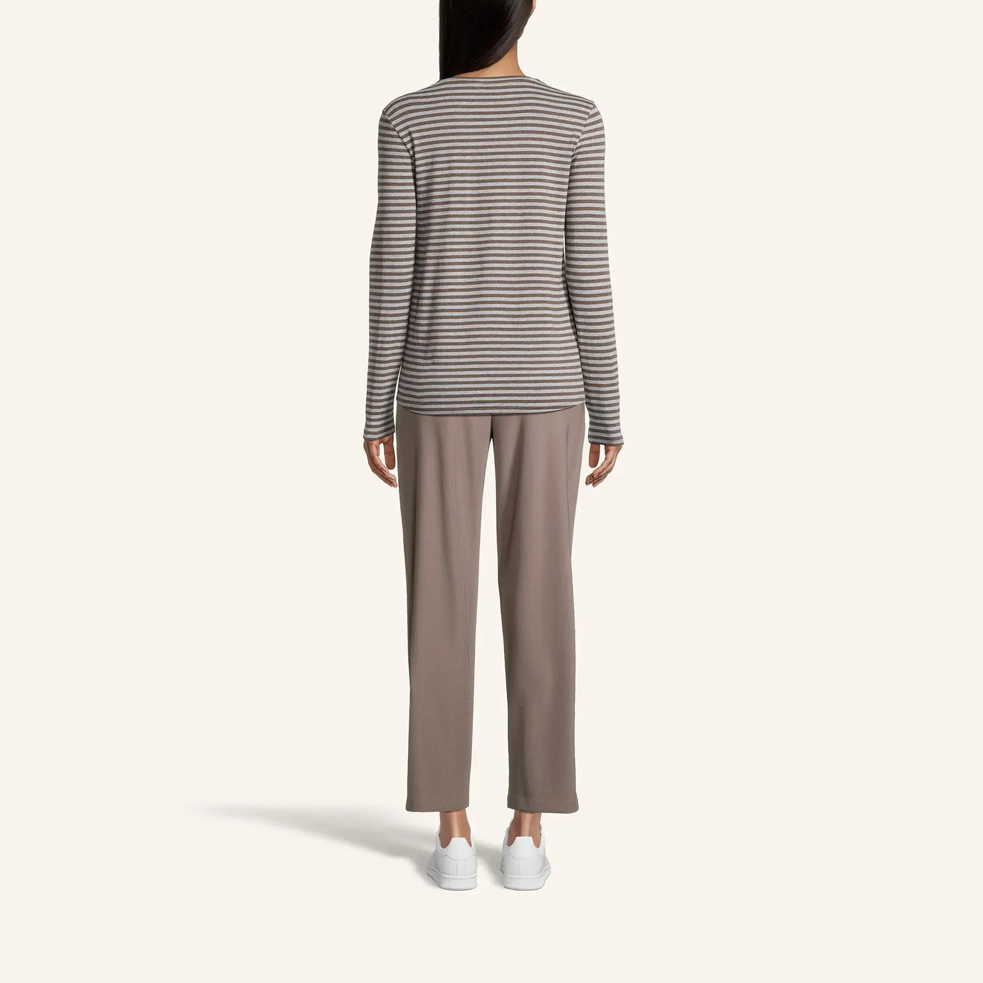 Princess goes Hollywood - Longsleeve mit Pailletten - Größe 42 DAMEN - grau – Bild 3