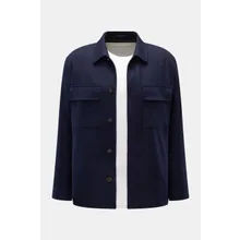 Lardini - Herren - Woll-Overshirt %27Aaansel%27 navy Lardini - Herren - Woll-Overshirt %27Aaansel%27 navy