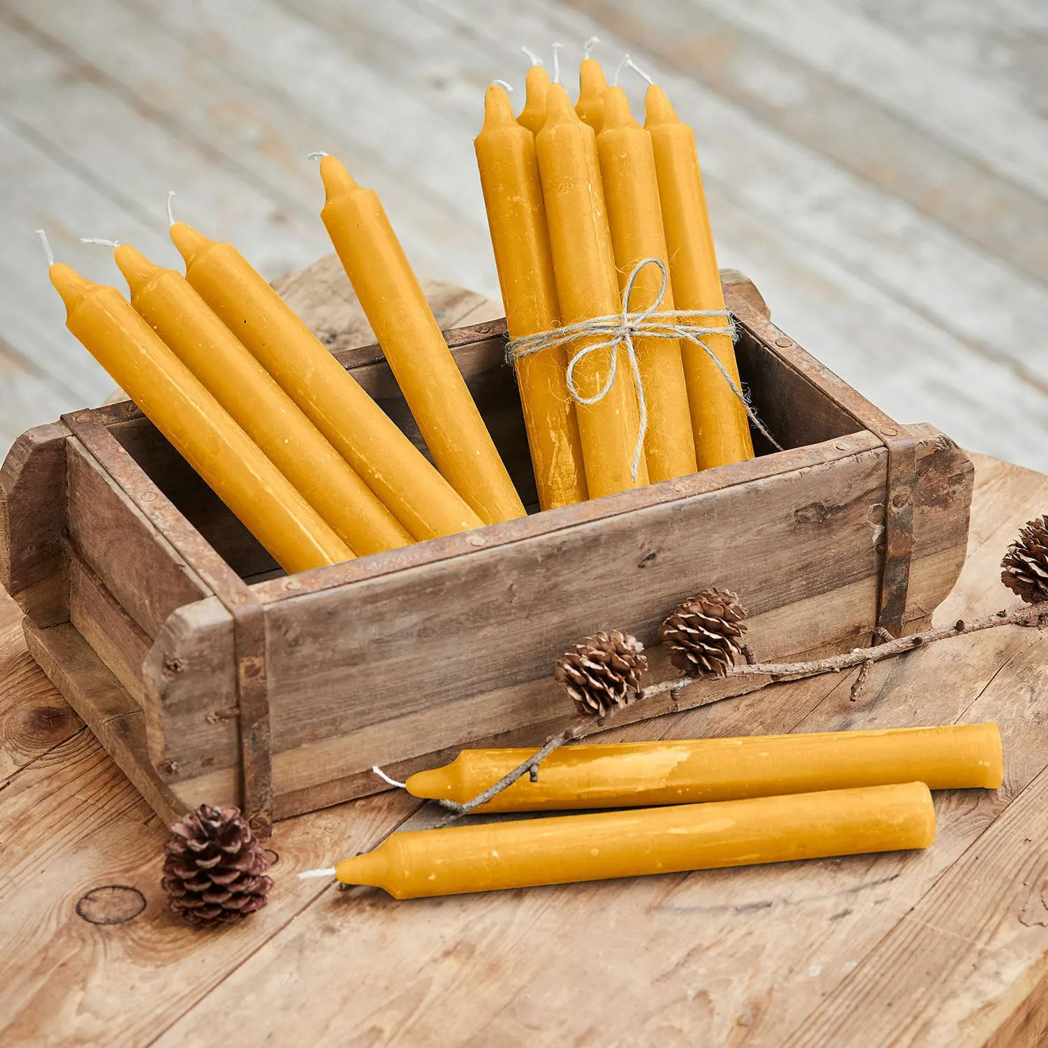 Kerze 12er Set Bauceau Kerze 12er Set Bauceau