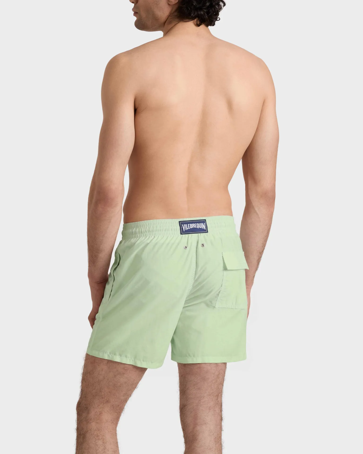 Vilebrequin - Solid Badeshorts Für Herren - Bademode - Moorea - Grün - Größe XS – Bild 4