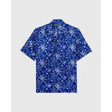 Vilebrequin - X-ray Turtles Bowling-hemd Aus Seide Für Herren - Hemd - Charli - Blau - Größe XL Vilebrequin - X-ray Turtles Bowling-hemd Aus Seide Für Herren - Hemd - Charli - Blau - Größe XL