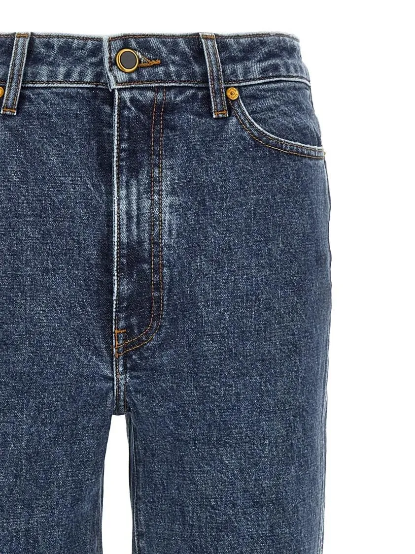 Khaite - 'Abigail' Jeans - Größe 30 - grün – Bild 3