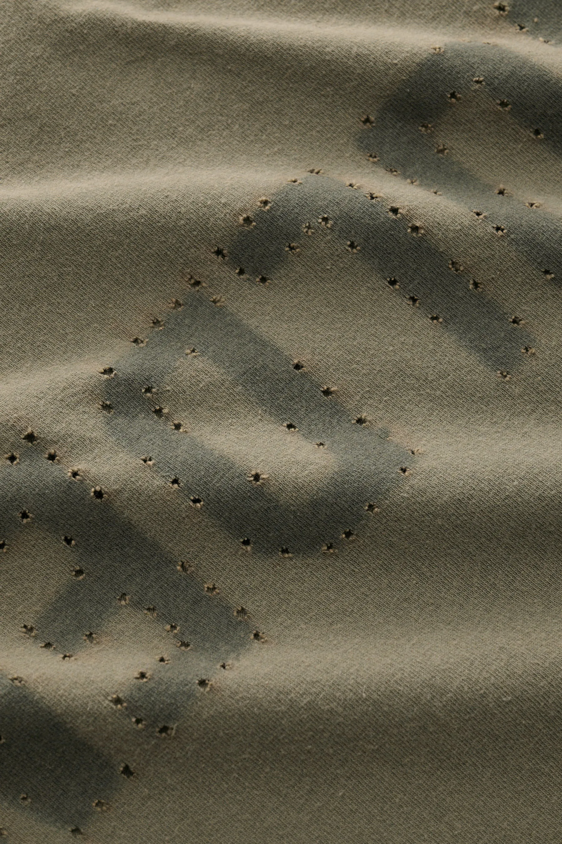 Golden Goose - Herren - Rundhals-T-Shirt graugrün – Bild 4