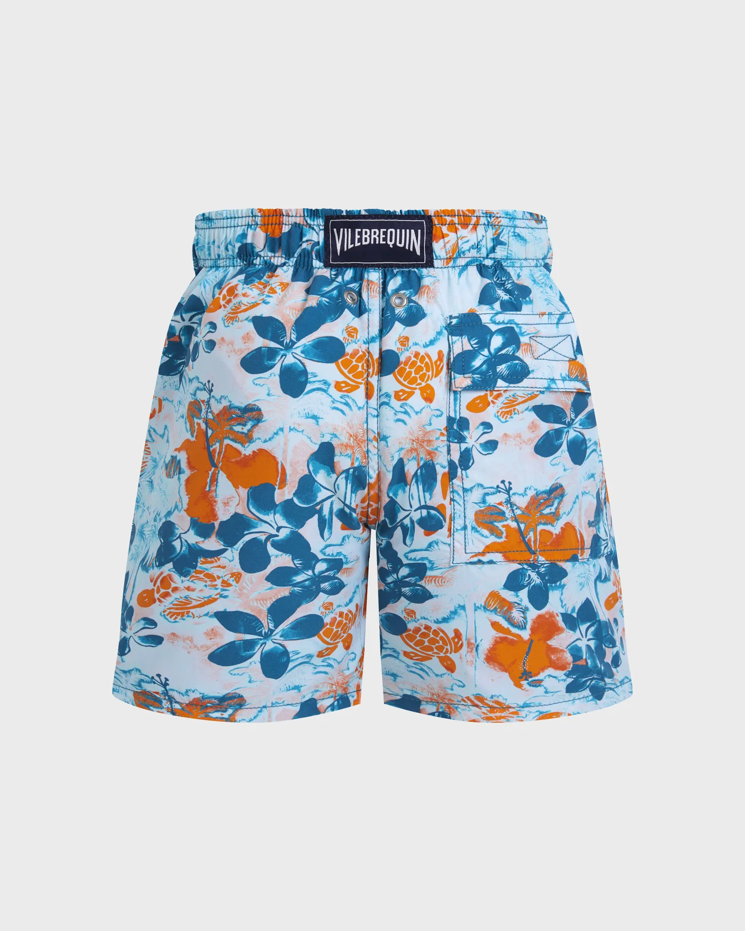 Vilebrequin - Jungle Turtles Badeshorts Für Jungen - Bademode - Jim - Blau - Größe 10 – Bild 2