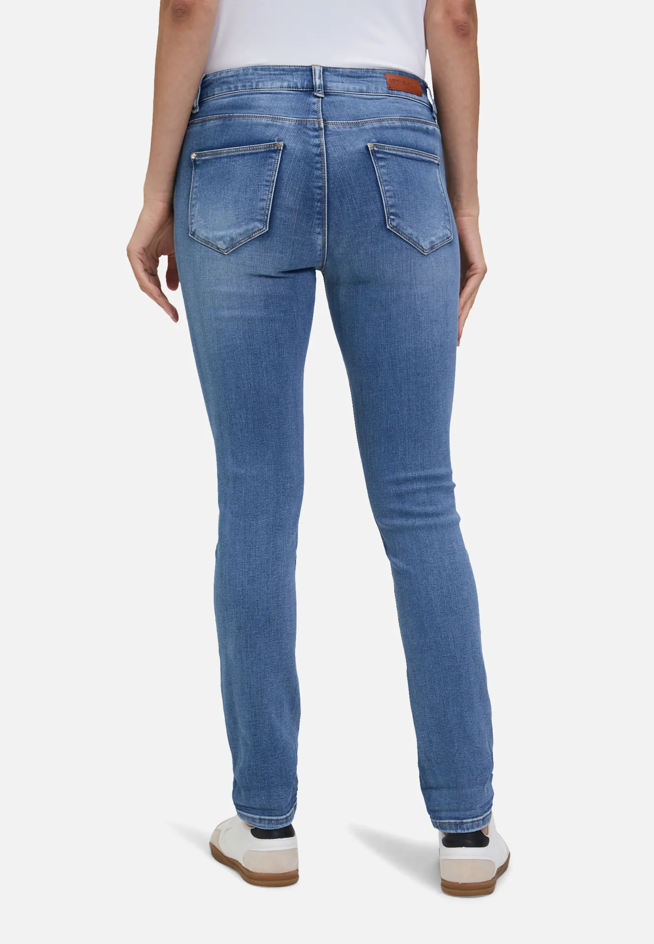 Basic-Jeans mit Waschung Basic-Jeans mit Waschung