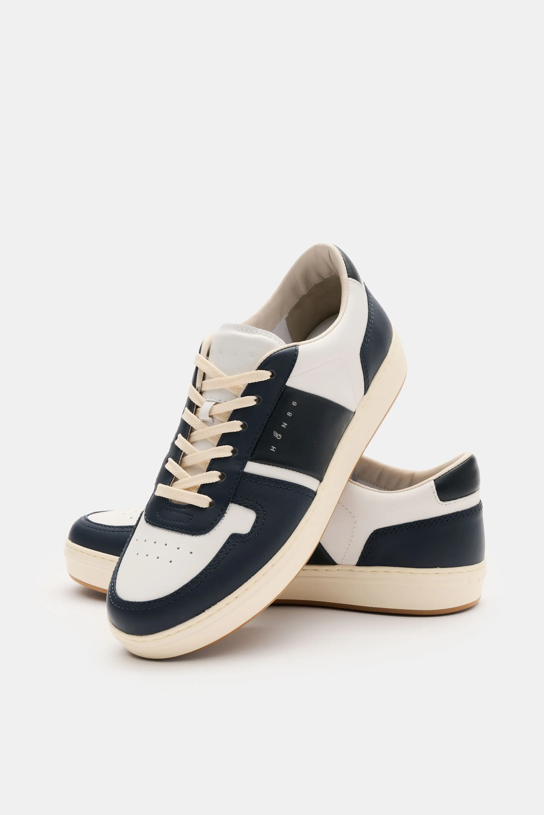 Hogan - Herren - Sneaker 'Allacciato' navy/weiß – Bild 3