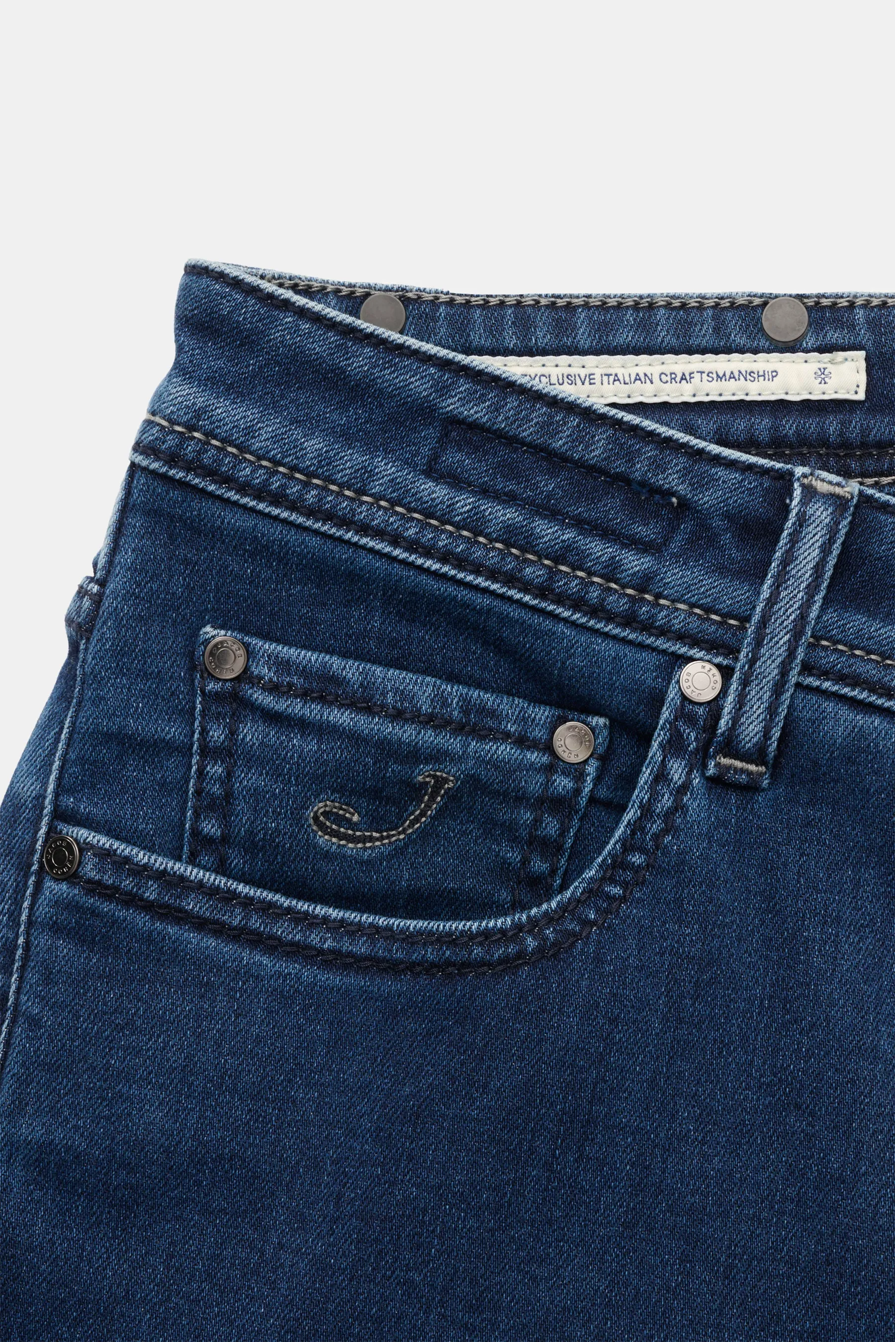 Jacob Cohen - Herren - Jeans 'Bard' dunkelblau – Bild 5