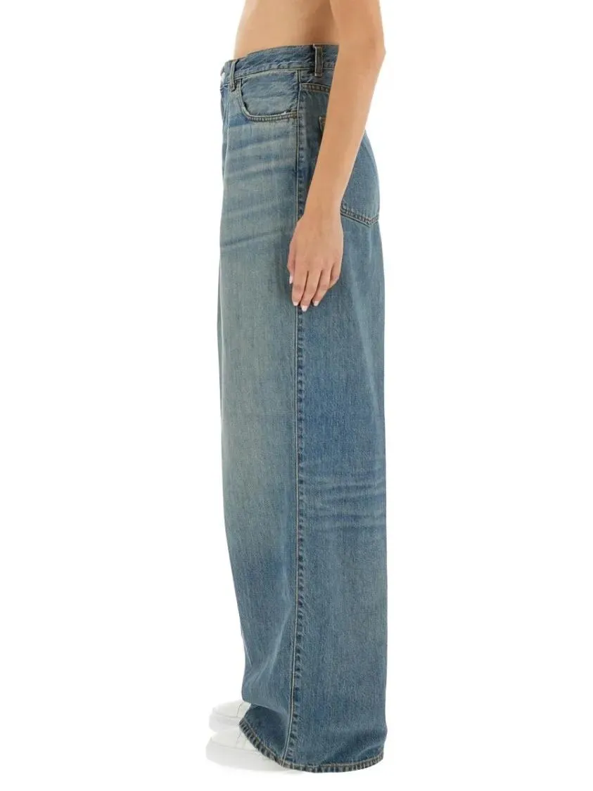 Haikure - "Candy Wide-Leg" Jeans - Größe 27 - blau – Bild 2