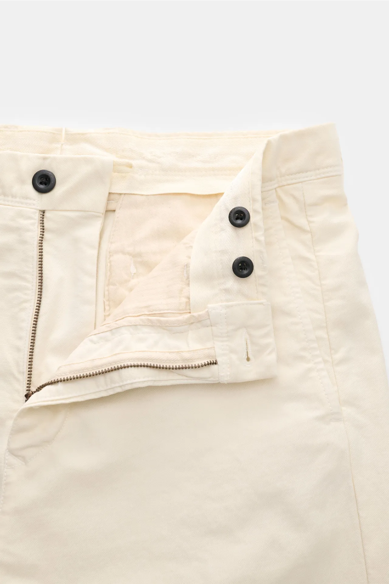 Incotex Slacks - Herren - Baumwollhose creme – Bild 4