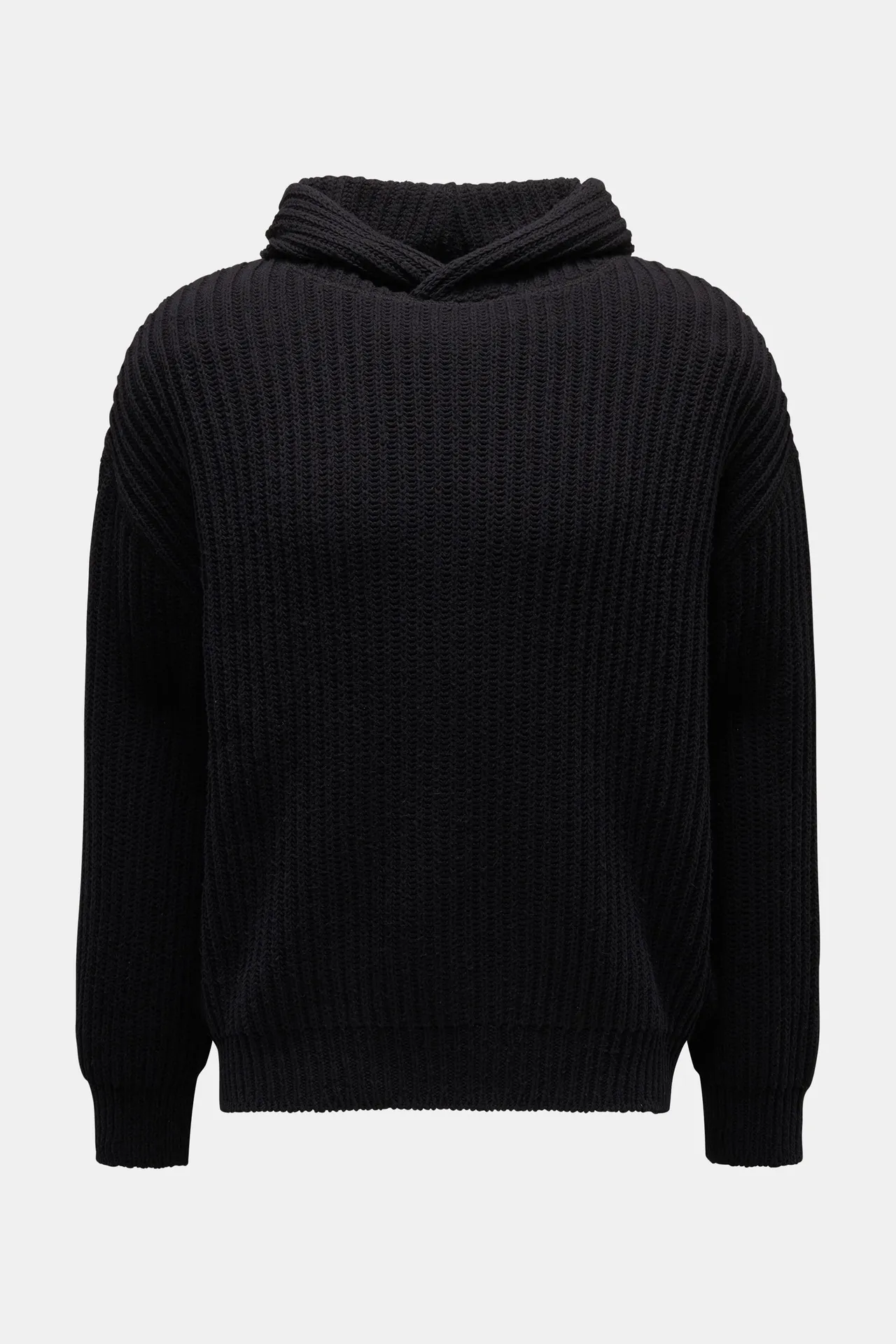 Our Legacy - Herren - Seiden-Kapuzenpullover schwarz Our Legacy - Herren - Seiden-Kapuzenpullover schwarz