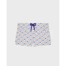 Vilebrequin - Micro Ronde Des Tortues Badeshorts Für Mädchen - Shorty - Gaya - Weiss - Größe 12 Vilebrequin - Micro Ronde Des Tortues Badeshorts Für Mädchen - Shorty - Gaya - Weiss - Größe 12