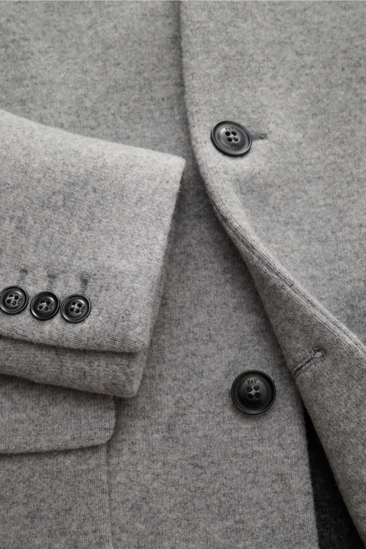 Fay - Herren - Jacke 'Duty Jacket' grau meliert – Bild 4