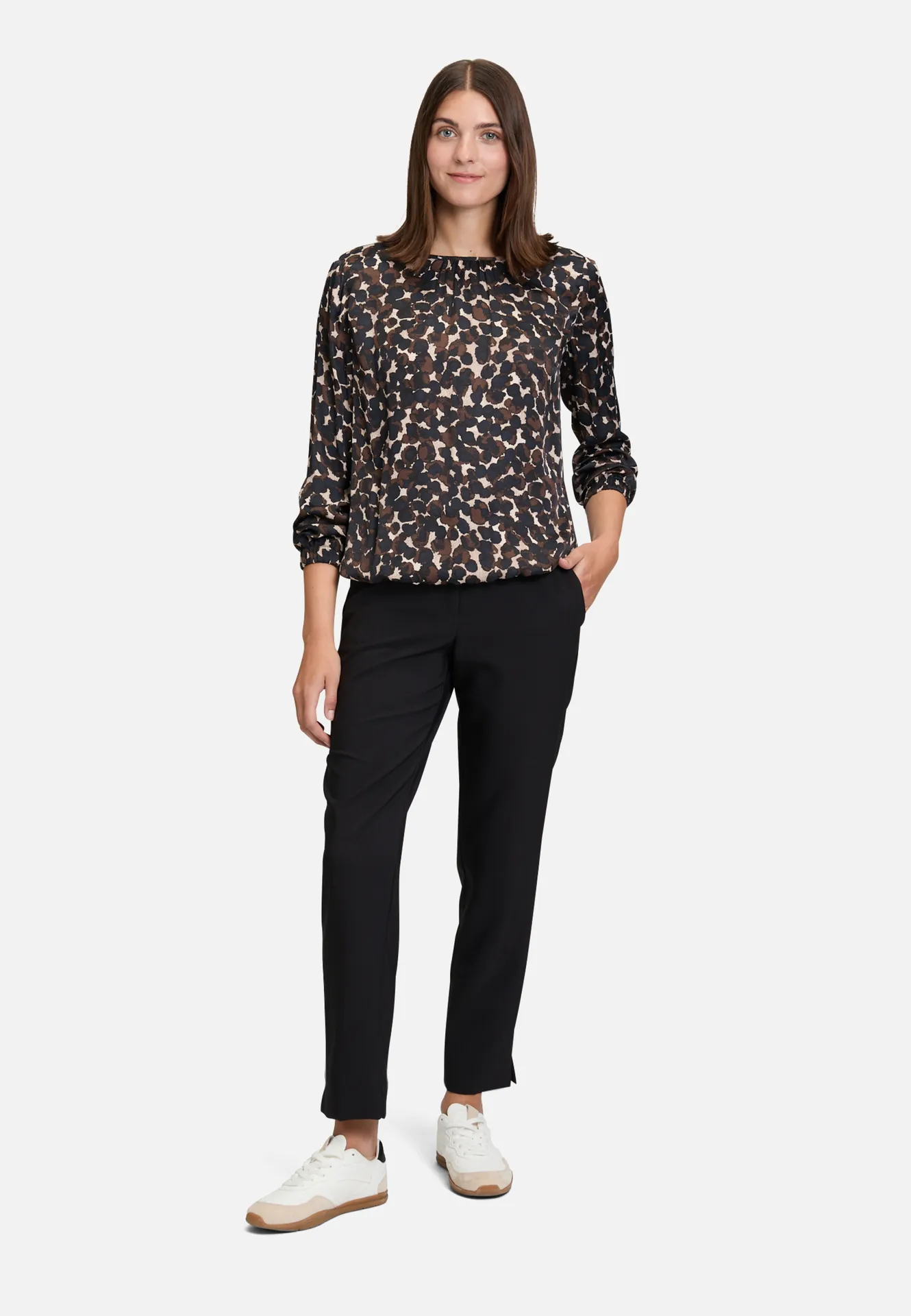Schlupfbluse langarm – Bild 2