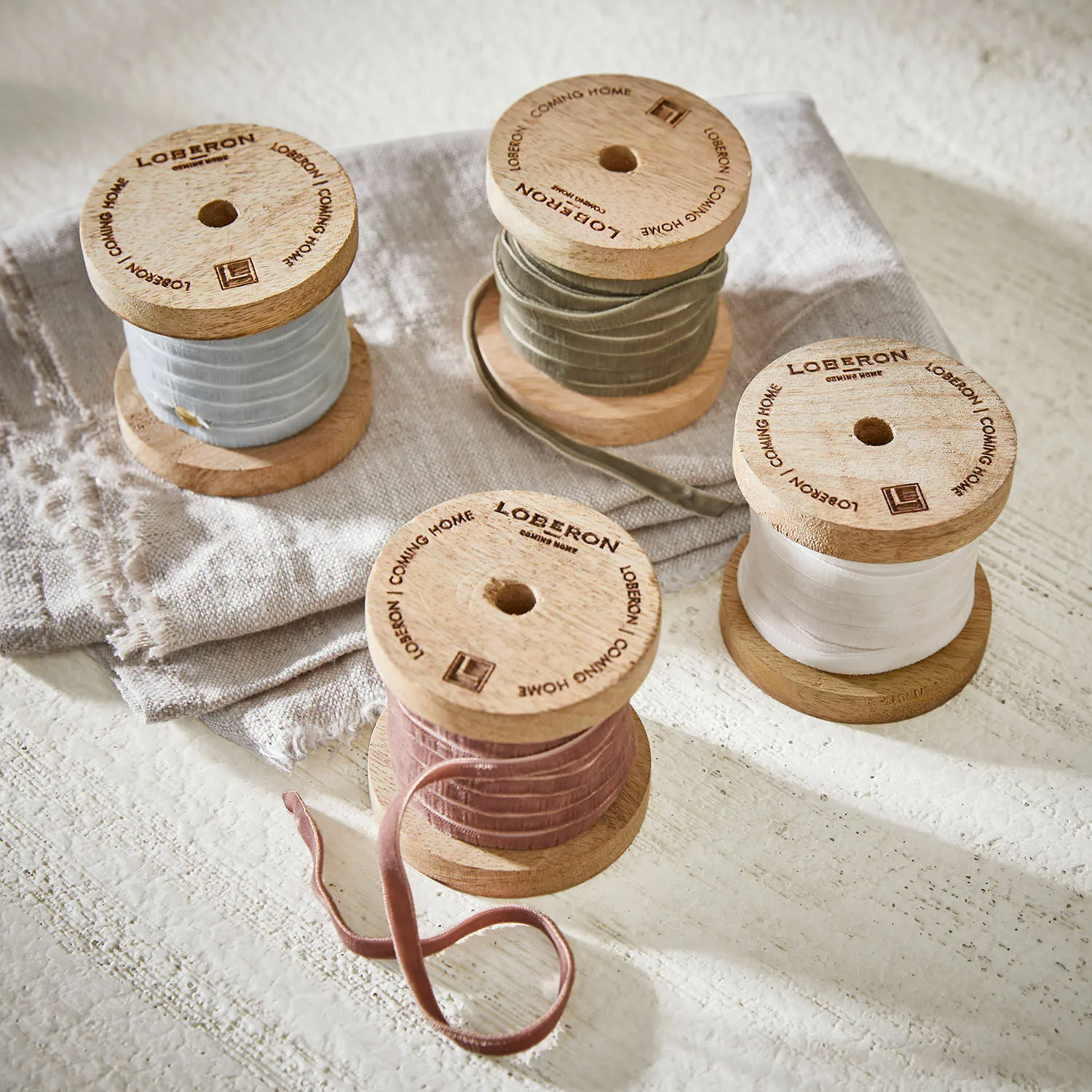 Samtband 4er Set Hilary – Bild 4