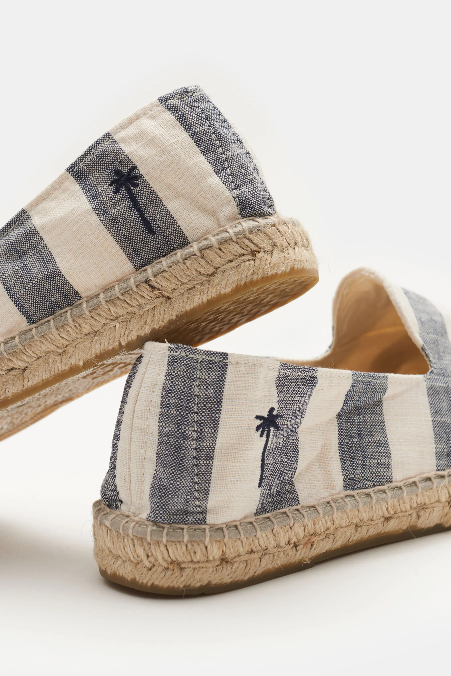 Manebí - Herren - Espadrilles navy/creme gestreift – Bild 4