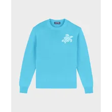 Vilebrequin - Turtle Pullover Aus Kaschmir Und Wolle Für Herren - Pullover - Rayol - Blau - Größe S Vilebrequin - Turtle Pullover Aus Kaschmir Und Wolle Für Herren - Pullover - Rayol - Blau - Größe S