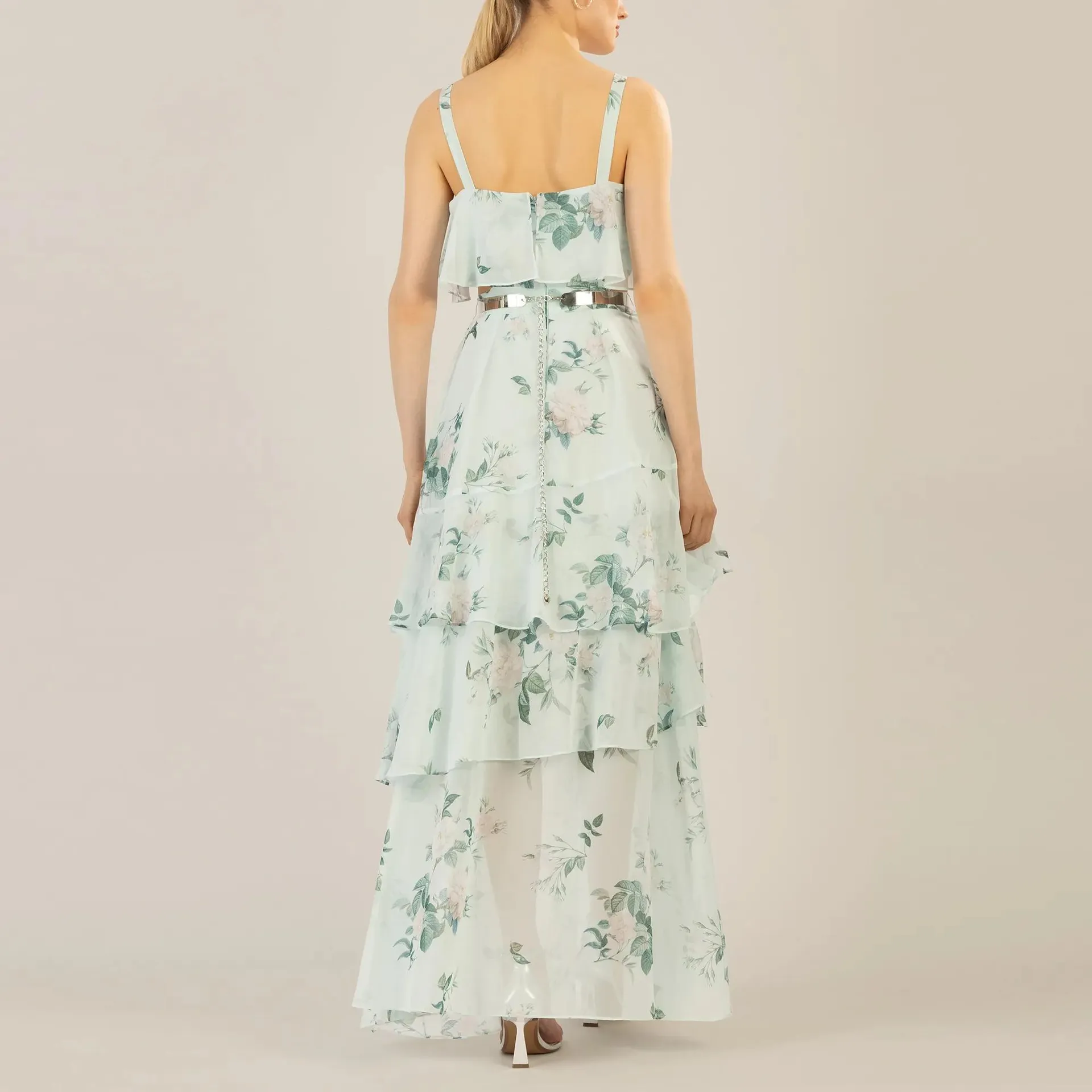 Apart - Chiffonkleid - Größe 36 - bunt – Bild 2