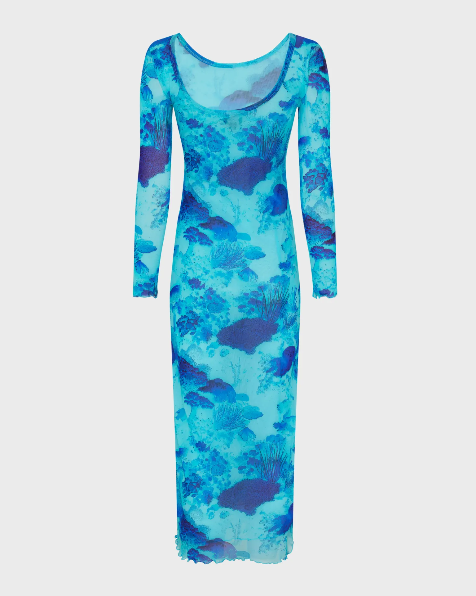 Vilebrequin - Langes Coral Reef Tüllkleid Für Damen - Kleid - Lisabeth - Blau - Größe XL – Bild 2