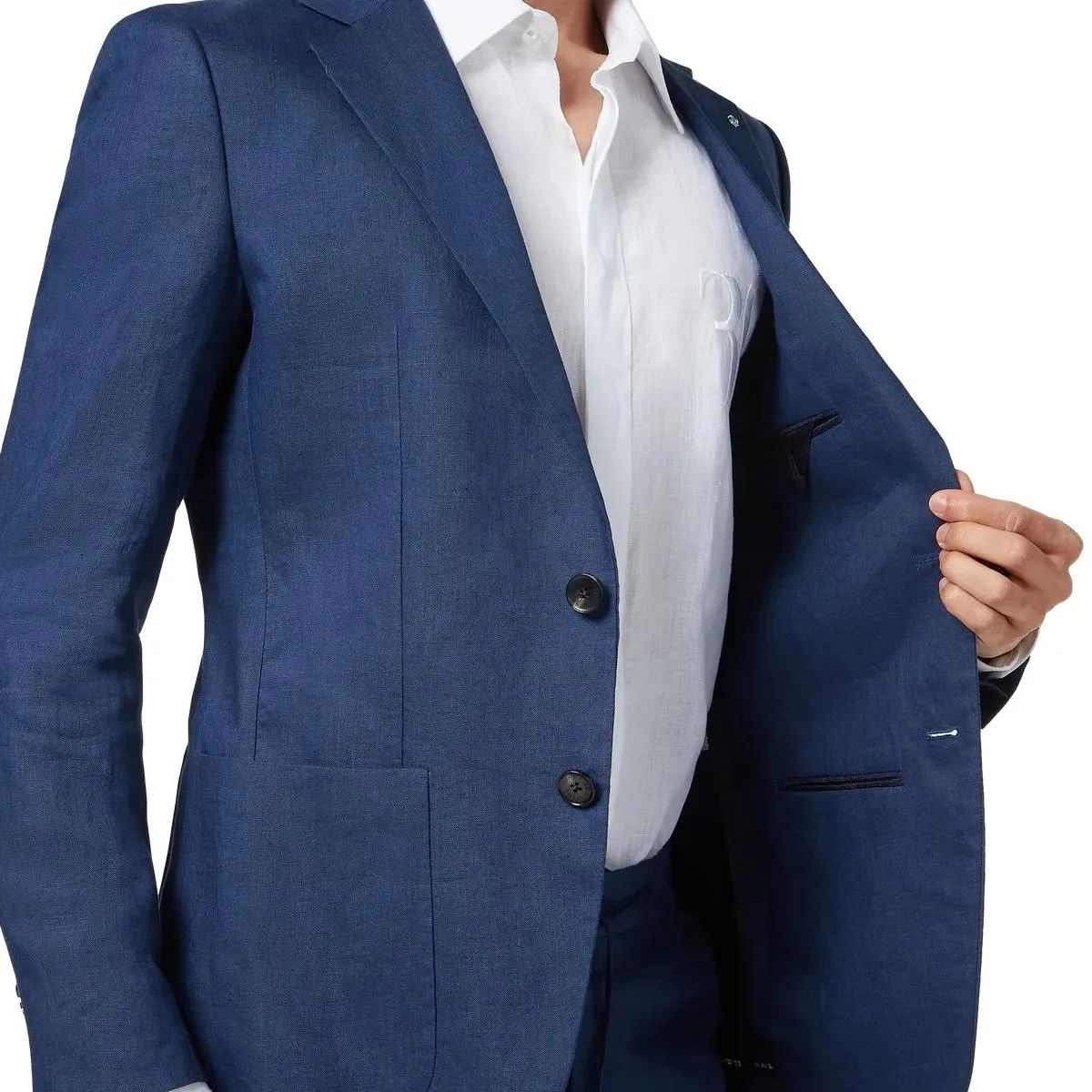 BILLIONAIRE - Blazer - Größe 50 - blau – Bild 3