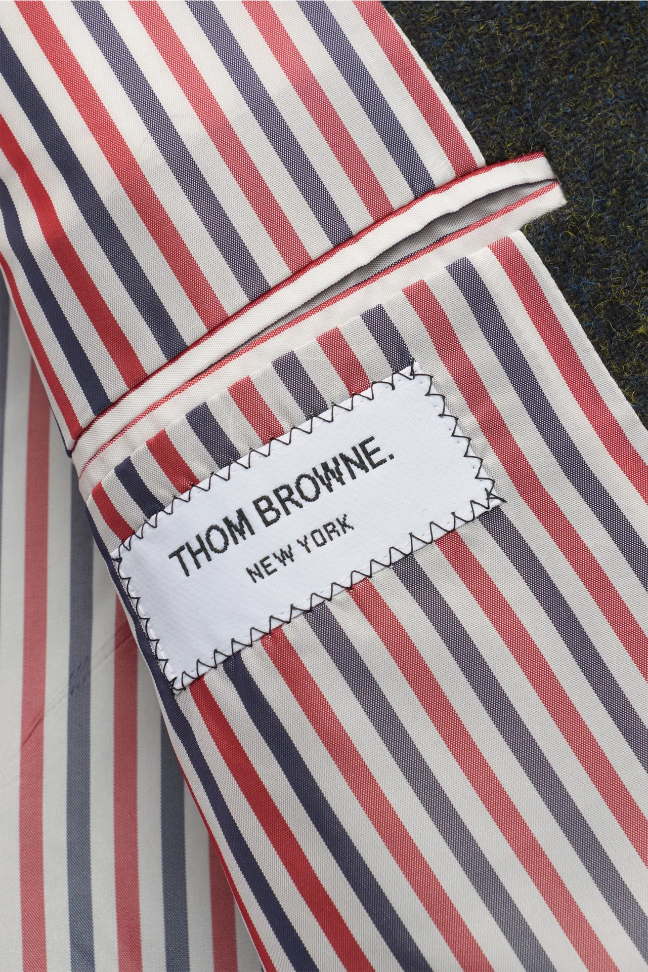 Thom Browne - Herren - Wollmantel dunkelgrün – Bild 5