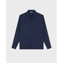 Vilebrequin - Micro Carreaux Herren-overshirt Aus Wolle - Jacke - Corentin - Blau - Größe S Vilebrequin - Micro Carreaux Herren-overshirt Aus Wolle - Jacke - Corentin - Blau - Größe S