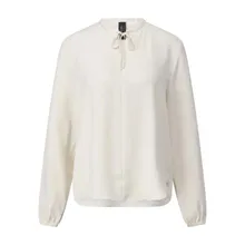 Marc Cain - Blusenshirt mit Cut-Outs - Größe 38 - creme Marc Cain - Blusenshirt mit Cut-Outs - Größe 38 - creme