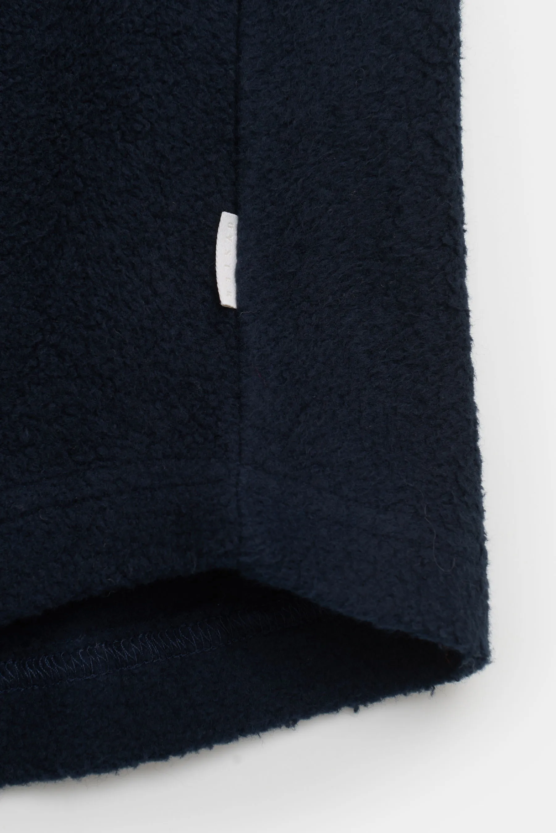 04651/ A trip in a bag - Herren - Fleece-Hemd 'Oyster' navy – Bild 5