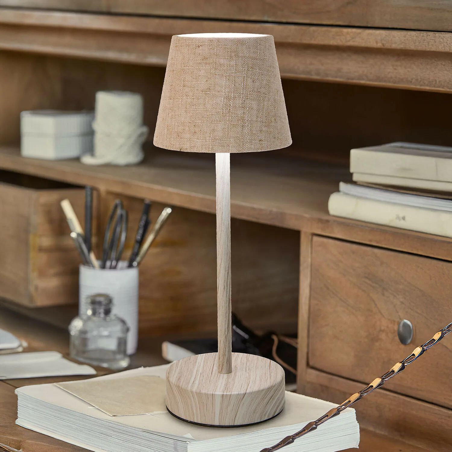 Wiederaufladbare Tischlampe Sylvainie Wiederaufladbare Tischlampe Sylvainie