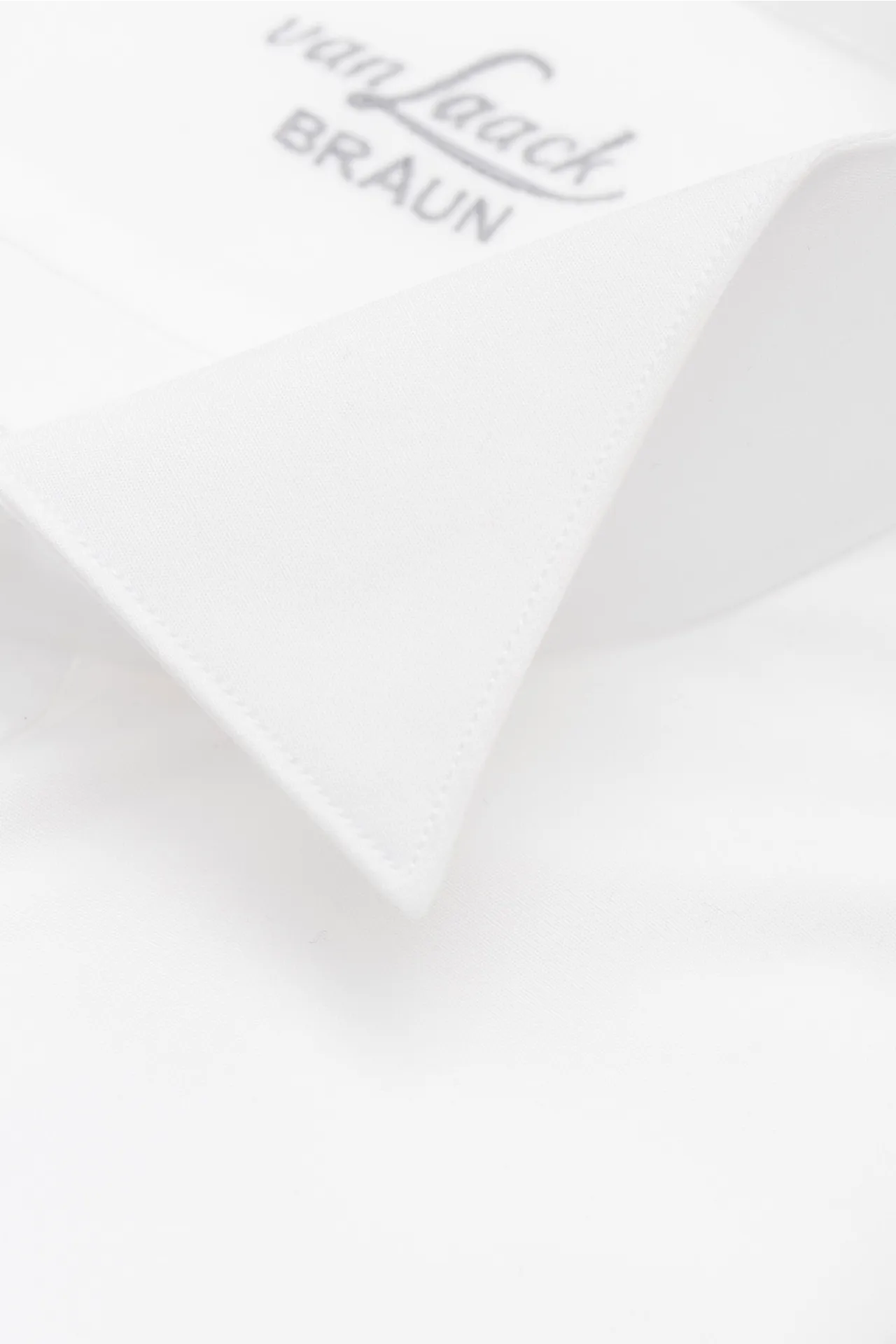 van Laack - Herren - Smokinghemd 'Gala Tailor Fit' Kläppchen-Kragen weiß – Bild 2