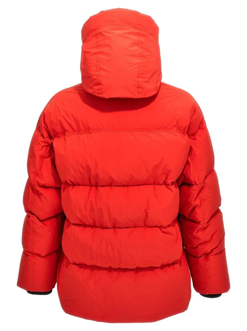 Doublet - Animal Trim' Down Jacket - Größe M - rot – Bild 4