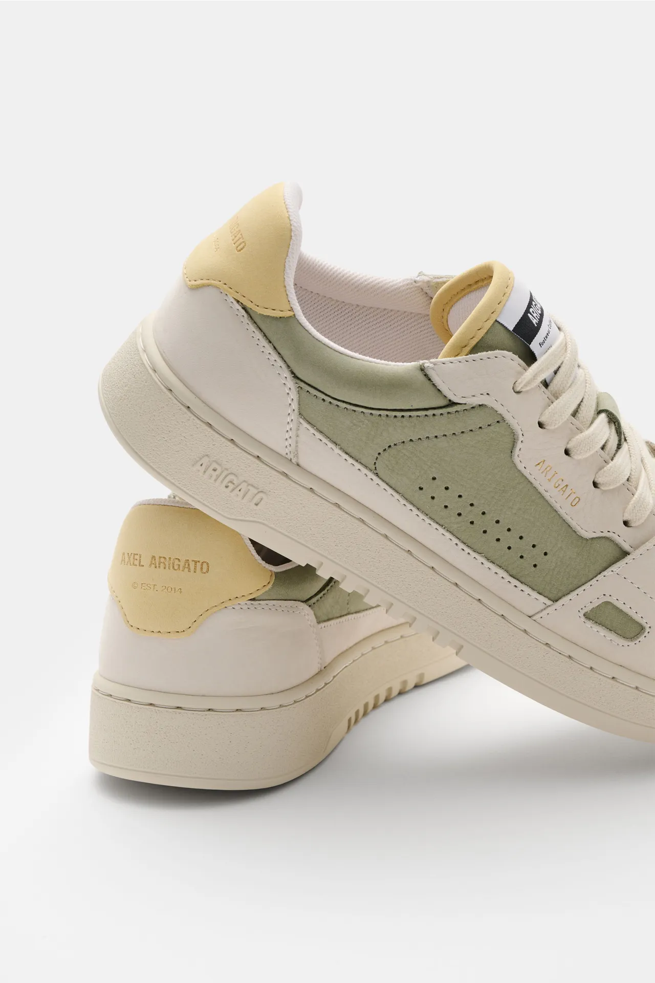 Axel Arigato - Herren - Sneaker 'Dice Lo' graugrün/creme – Bild 4