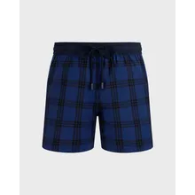 Vilebrequin - Figurbetonte Carreaux Woll-badeshorts Für Herren - Bademode - Magnus - Blau - Größe S Vilebrequin - Figurbetonte Carreaux Woll-badeshorts Für Herren - Bademode - Magnus - Blau - Größe S