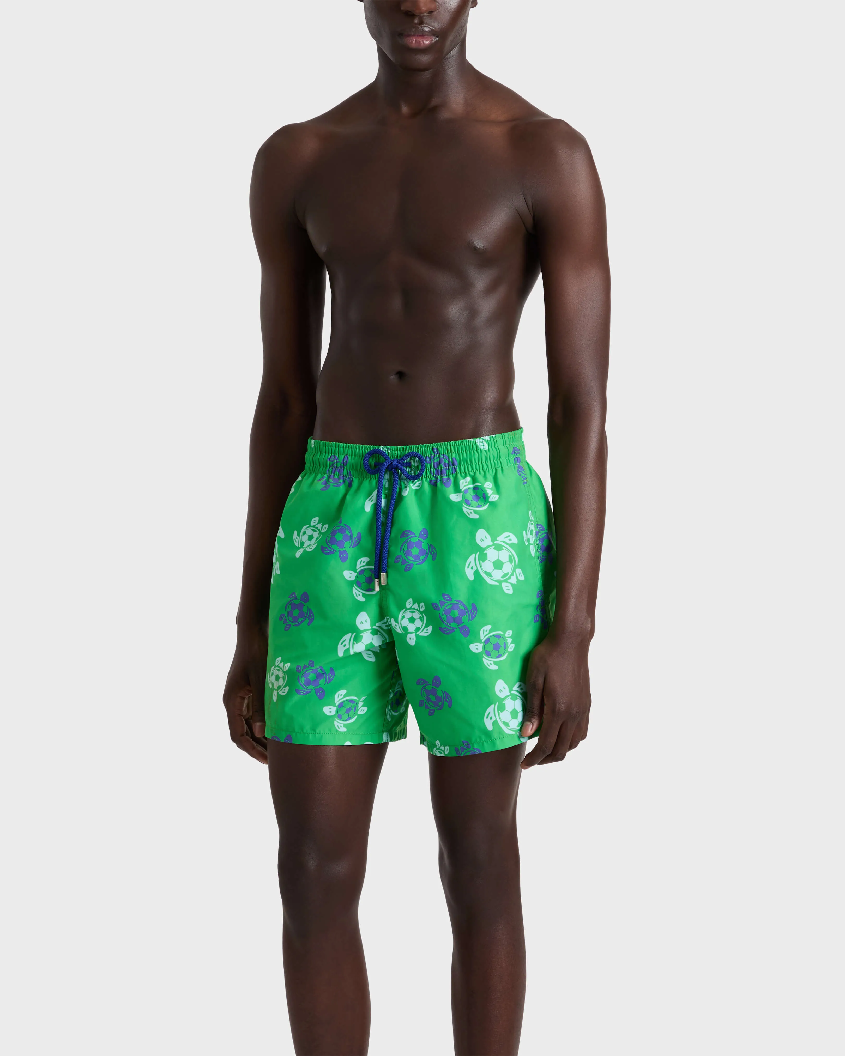 Vilebrequin - Soccer Turtles Badeshorts Für Herren - Bademode - Moorea - Grün - Größe XXXL – Bild 3