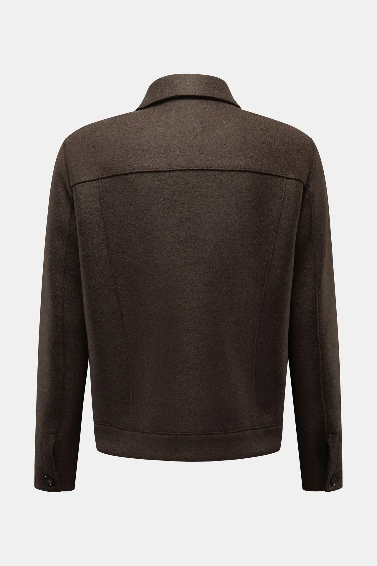 Harris Wharf London - Herren - Wolljacke dunkelbraun – Bild 2