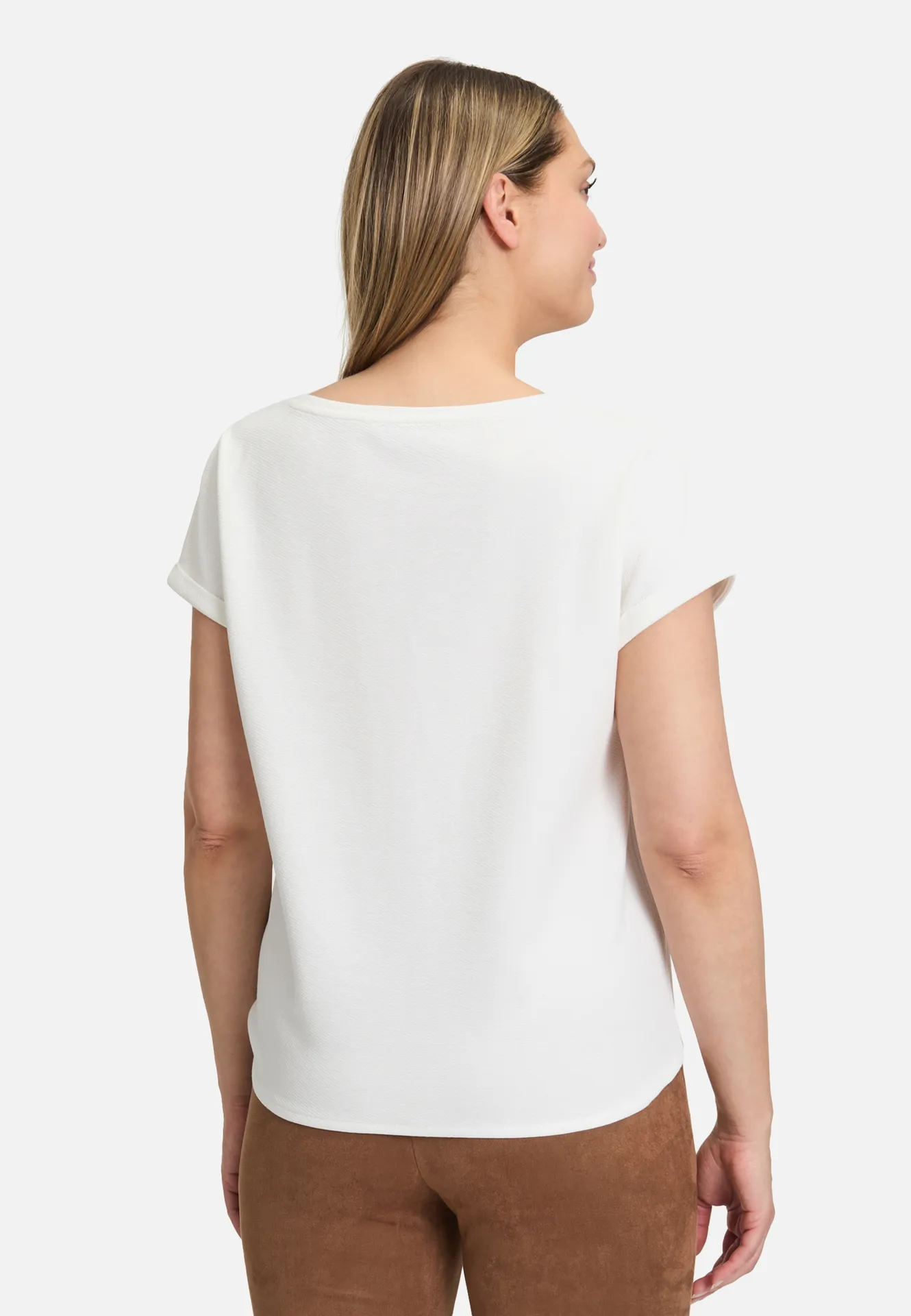 Halbarm-Shirt mit Schleifenknoten Halbarm-Shirt mit Schleifenknoten